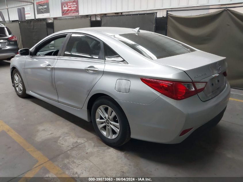 2014 Hyundai Sonata Gls VIN: 5NPEB4AC3EH871534 Lot: 39573063