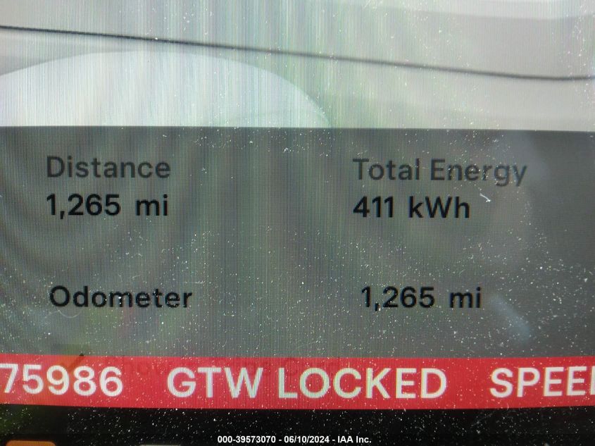 2023 Tesla Model Y Awd/Long Range Dual Motor All-Wheel Drive VIN: 7SAYGDEE4PA175986 Lot: 39573070