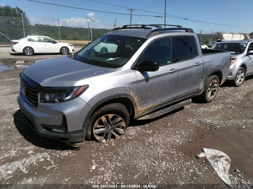 2021 Honda Ridgeline Awd Sport VIN: 5FPYK3F14MB001018 Lot: 39573083