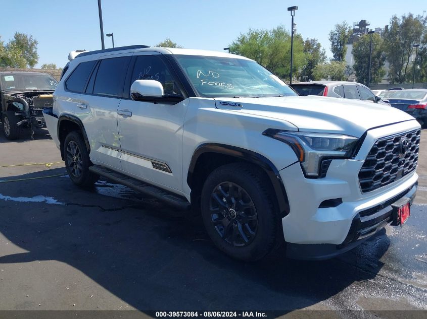 2024 Toyota Sequoia Platinum VIN: 7SVAAABA2RX034996 Lot: 39573084