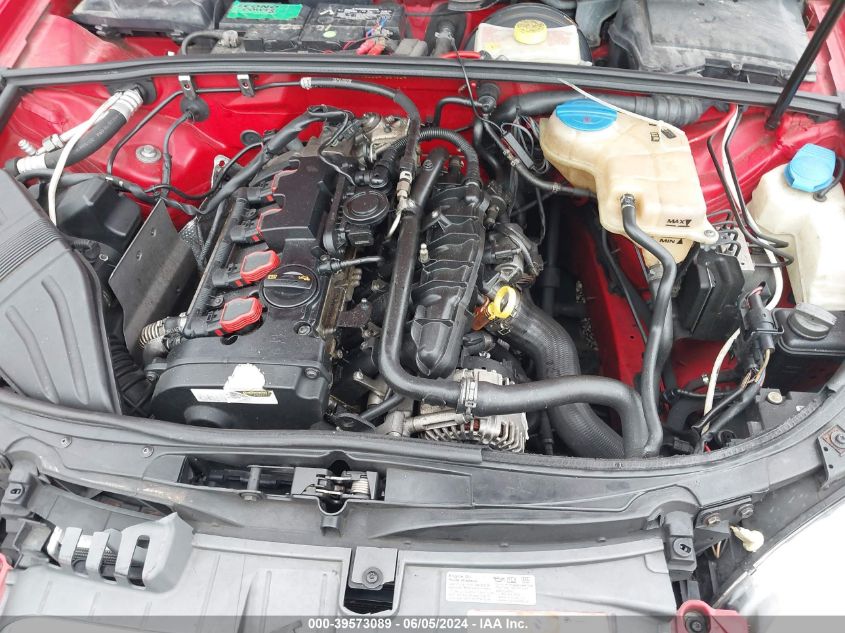 2008 Audi A4 2.0T/2.0T Special Edition VIN: WAUDF78E58A168146 Lot: 39573089