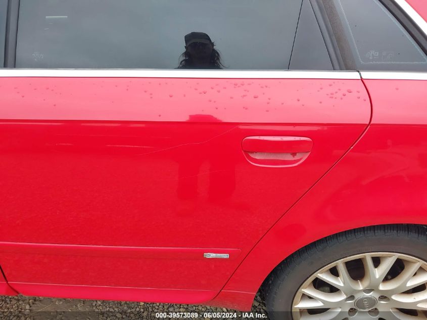 2008 Audi A4 2.0T/2.0T Special Edition VIN: WAUDF78E58A168146 Lot: 39573089