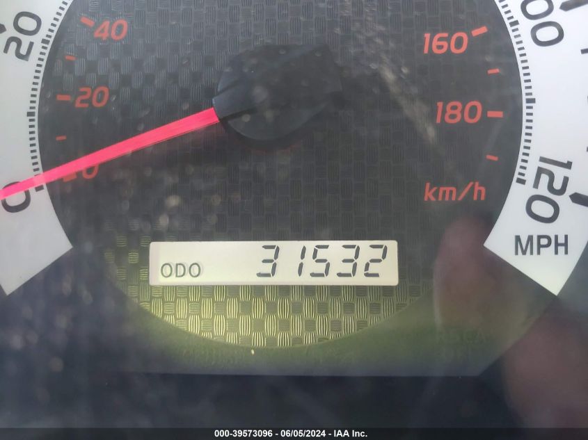 2013 Toyota Tacoma Base V6 VIN: 5TFUU4EN5DX052304 Lot: 39573096