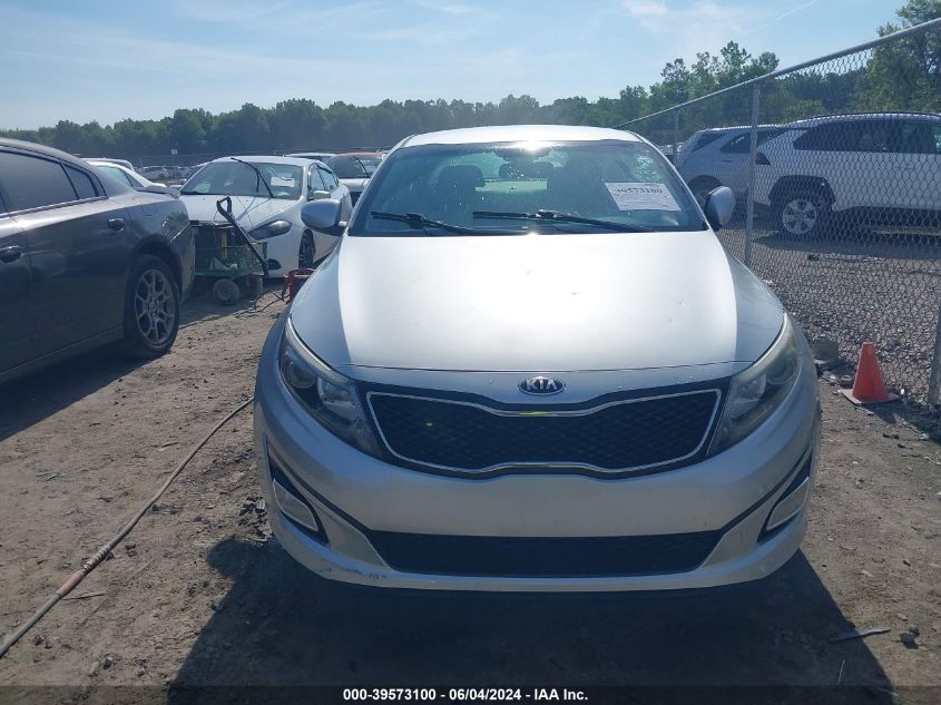 2014 Kia Optima Lx VIN: 5XXGM4A79EG271991 Lot: 39573100