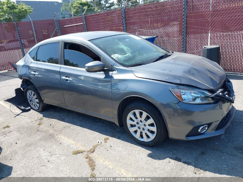 2016 Nissan Sentra S VIN: 3N1AB7AP5GY285428 Lot: 39573115