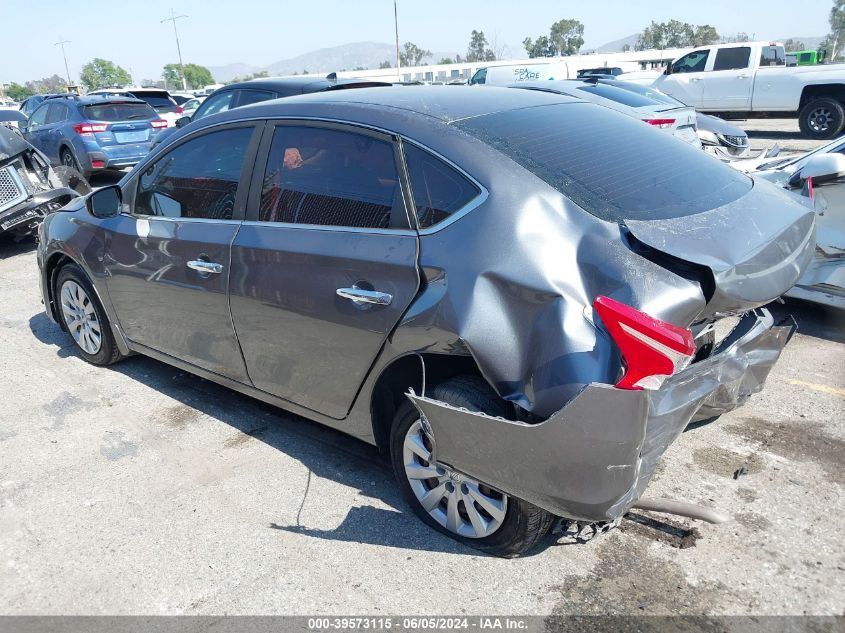 2016 Nissan Sentra S VIN: 3N1AB7AP5GY285428 Lot: 39573115