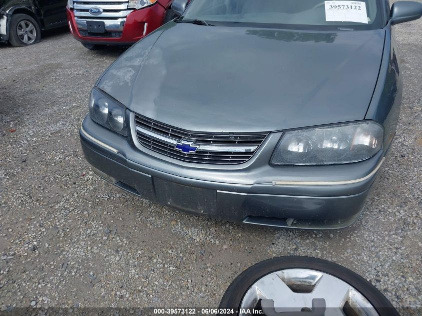 2004 Chevrolet Impala Ls VIN: 2G1WH52KX49311051 Lot: 39573122
