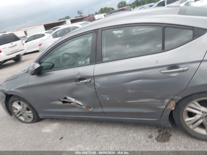 2019 Hyundai Elantra Sel VIN: 5NPD84LF9KH422498 Lot: 39573155