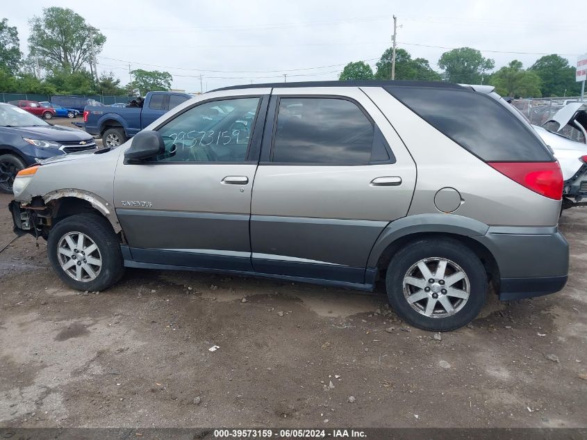 2002 Buick Rendezvous Cx VIN: 3G5DA03E72S590089 Lot: 39573159