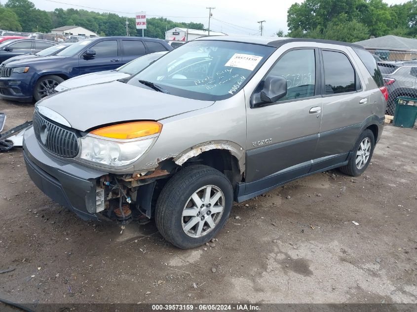 2002 Buick Rendezvous Cx VIN: 3G5DA03E72S590089 Lot: 39573159