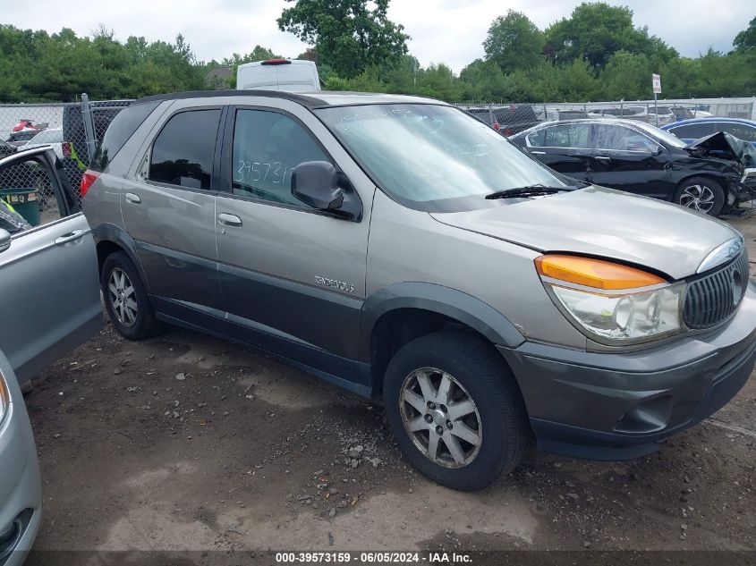 2002 Buick Rendezvous Cx VIN: 3G5DA03E72S590089 Lot: 39573159