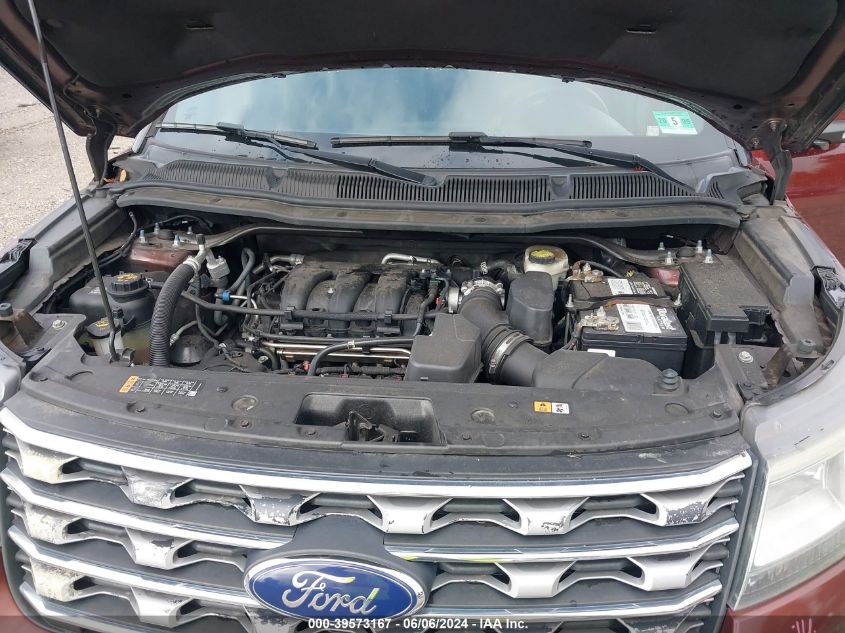 2016 Ford Explorer Limited VIN: 1FM5K7F81GGC93913 Lot: 39573167