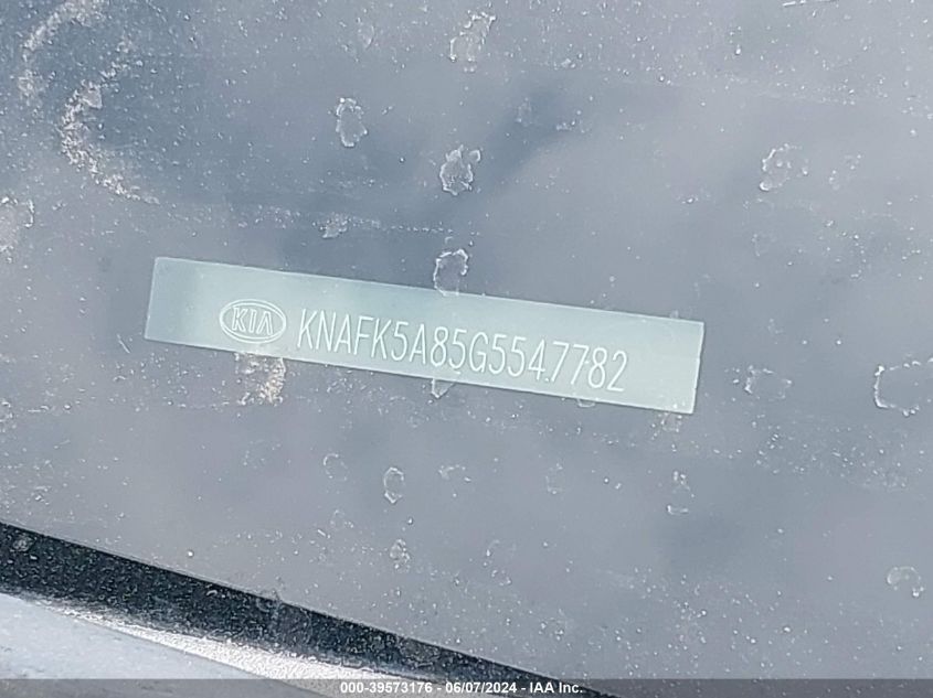 2016 Kia Forte Lx VIN: KNAFK5A85G5547782 Lot: 39573176
