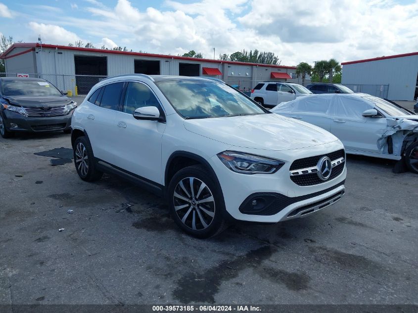 2021 Mercedes-Benz Gla 250 VIN: W1N4N4GB8MJ251536 Lot: 39573185