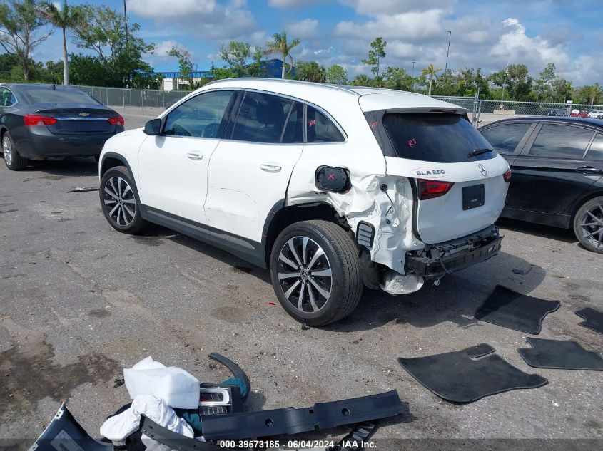 2021 MERCEDES-BENZ GLA 250 - W1N4N4GB8MJ251536