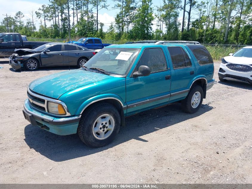 1995 Chevrolet Blazer VIN: 1GNDT13W3SK206281 Lot: 39573195