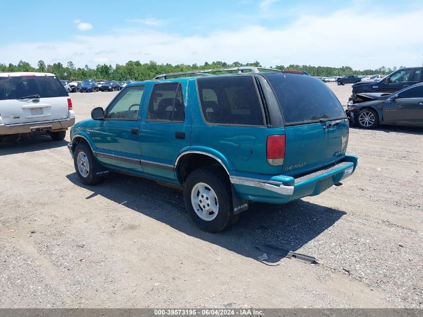 1995 Chevrolet Blazer VIN: 1GNDT13W3SK206281 Lot: 39573195