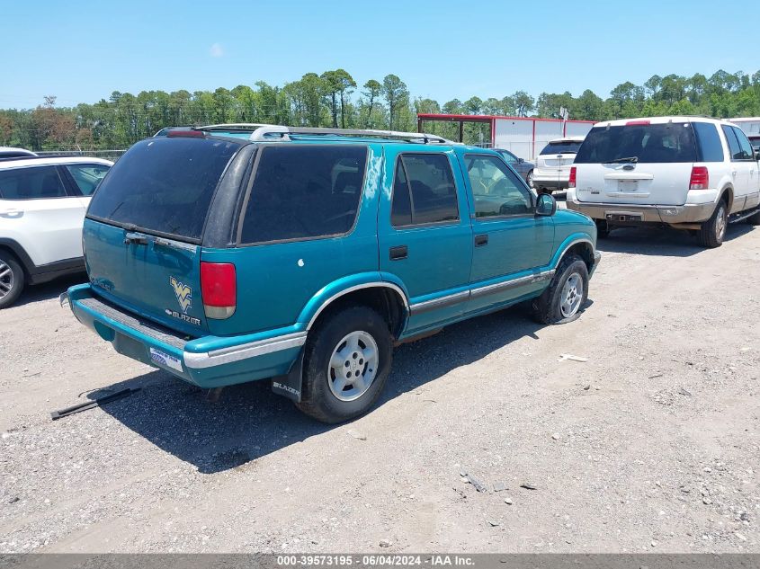 1995 Chevrolet Blazer VIN: 1GNDT13W3SK206281 Lot: 39573195