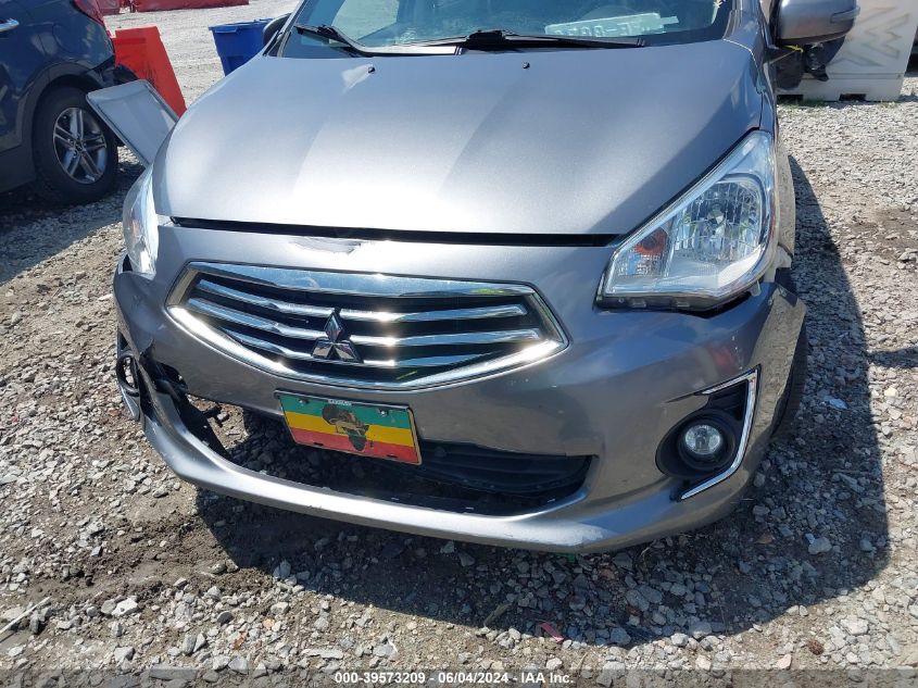 2019 Mitsubishi Mirage G4 Se VIN: ML32F4FJ8KHF12307 Lot: 39573209