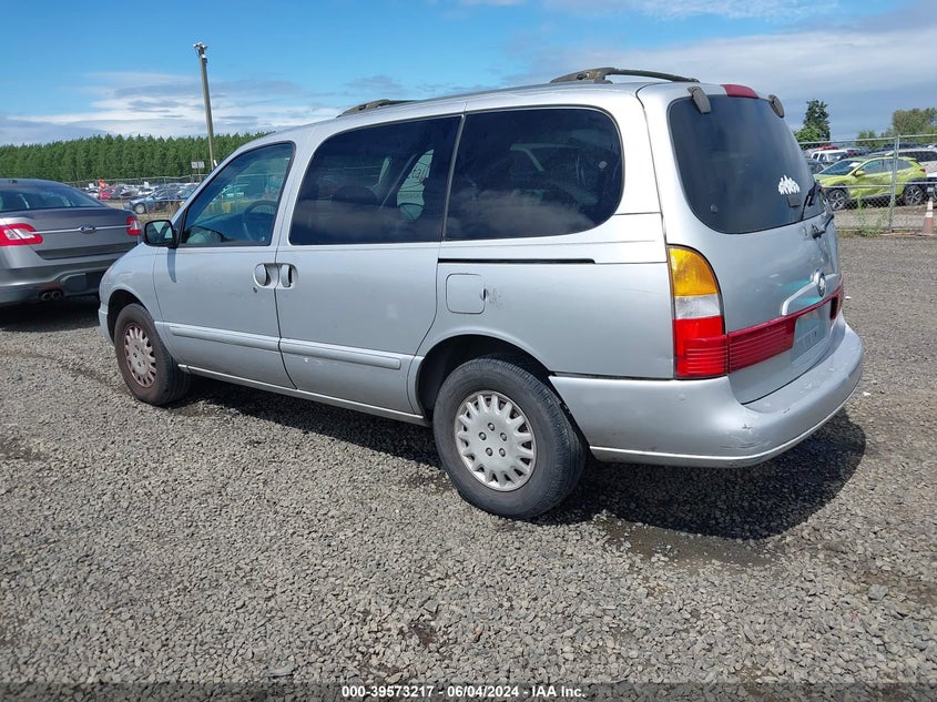 2001 Mercury Villager VIN: 4M2ZV11T91DJ01503 Lot: 39573217
