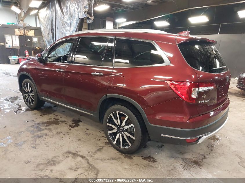 2021 Honda Pilot Awd Touring 7 Passenger VIN: 5FNYF6H69MB024074 Lot: 39573222