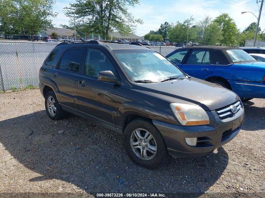 2006 Kia Sportage Ex V6/Lx V6 VIN: KNDJF723167169995 Lot: 39573226