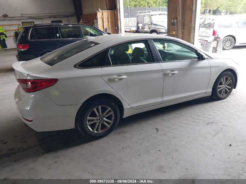 2016 Hyundai Sonata Se VIN: 5NPE24AF4GH348116 Lot: 39573235