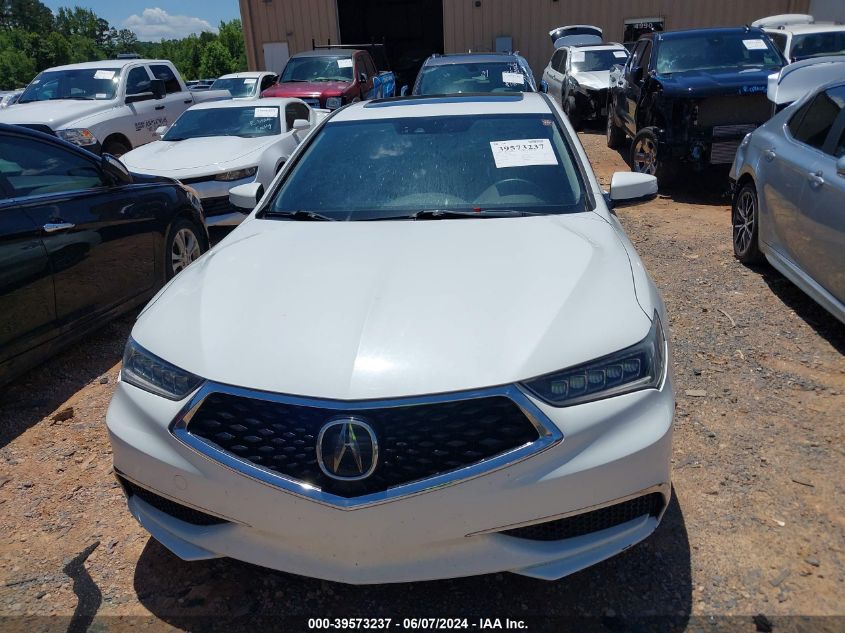 2018 Acura Tlx Tech Pkg VIN: 19UUB1F52JA007890 Lot: 39573237