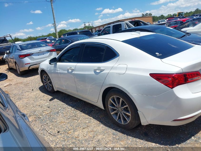 2018 Acura Tlx Tech Pkg VIN: 19UUB1F52JA007890 Lot: 39573237