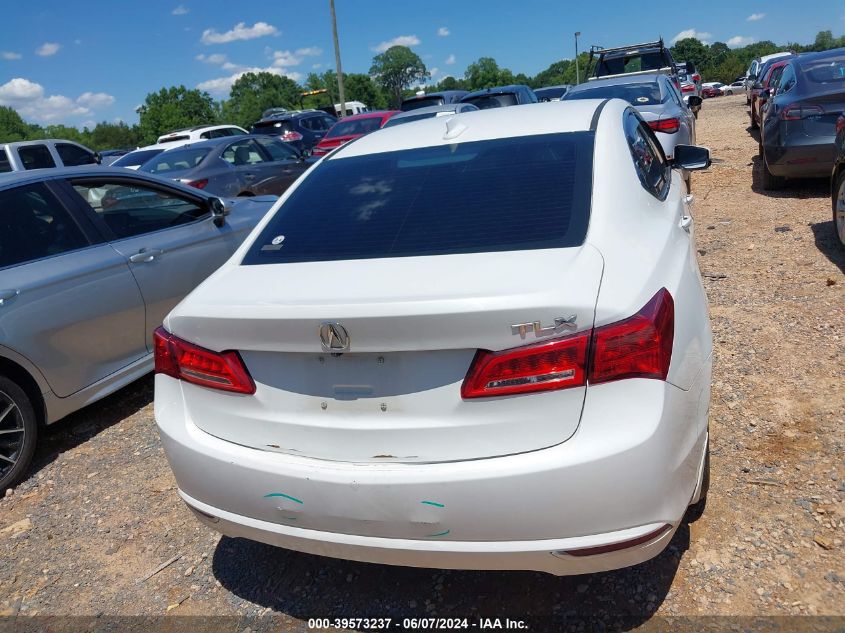 2018 Acura Tlx Tech Pkg VIN: 19UUB1F52JA007890 Lot: 39573237