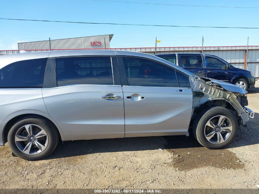 2019 Honda Odyssey Touring VIN: 5FNRL6H84KB105222 Lot: 39573242