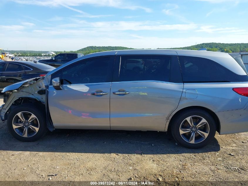 2019 Honda Odyssey Touring VIN: 5FNRL6H84KB105222 Lot: 39573242