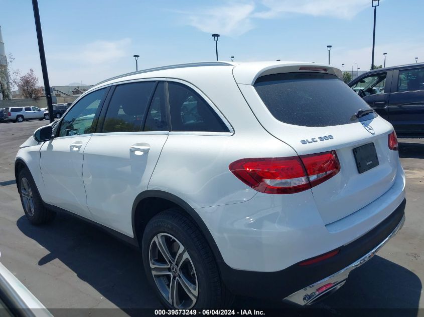 2019 Mercedes-Benz Glc 300 VIN: WDC0G4JB9KF600335 Lot: 39573249