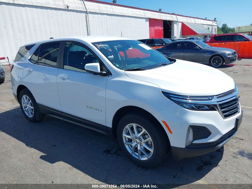 2022 CHEVROLET EQUINOX LT - 3GNAXUEV5NL227195