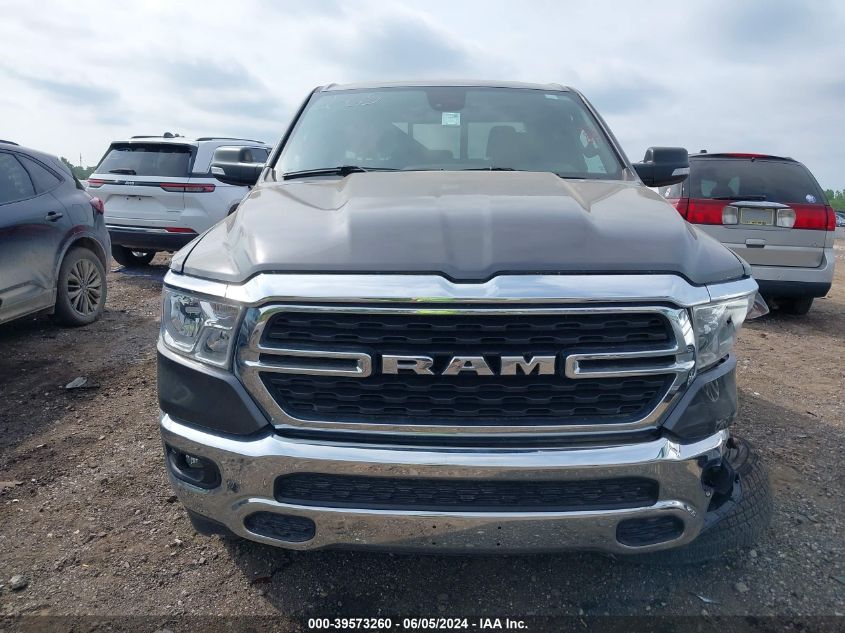 2022 Ram 1500 Big Horn Quad Cab 4X4 6'4 Box VIN: 1C6RRFBG9NN464920 Lot: 39573260