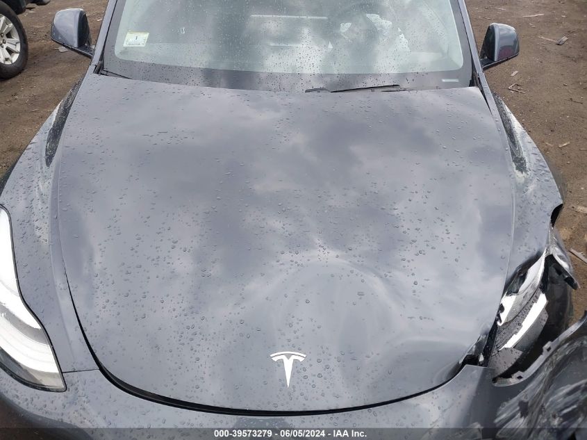 2020 Tesla Model Y Long Range Dual Motor All-Wheel Drive VIN: 5YJYGDEEXLF048010 Lot: 39573279