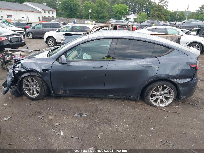 2020 Tesla Model Y Long Range Dual Motor All-Wheel Drive VIN: 5YJYGDEEXLF048010 Lot: 39573279