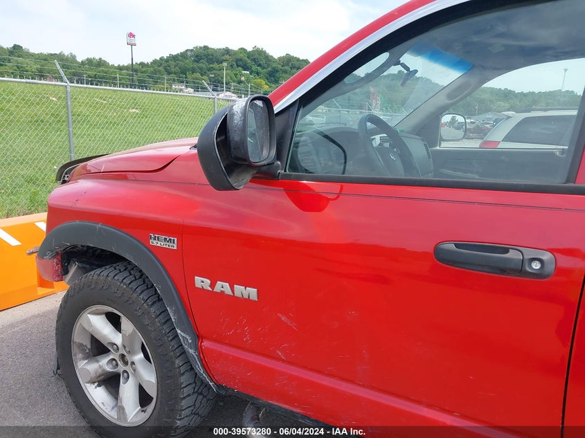 2008 Dodge Ram 1500 Slt VIN: 1D7HU18258S590057 Lot: 39573280