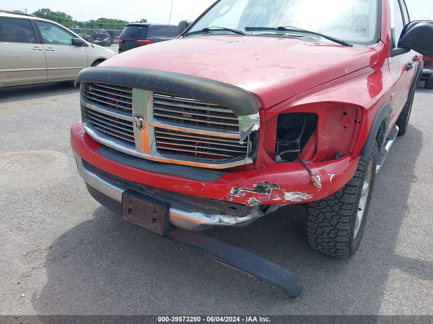 2008 Dodge Ram 1500 Slt VIN: 1D7HU18258S590057 Lot: 39573280