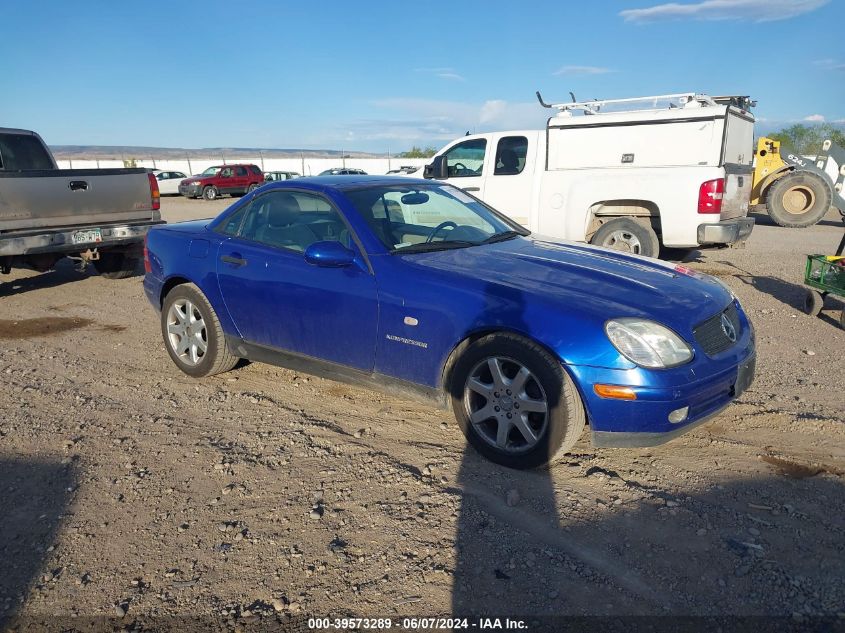 1998 Mercedes-Benz Slk 230 VIN: WDBKK47F5WF029082 Lot: 39573289