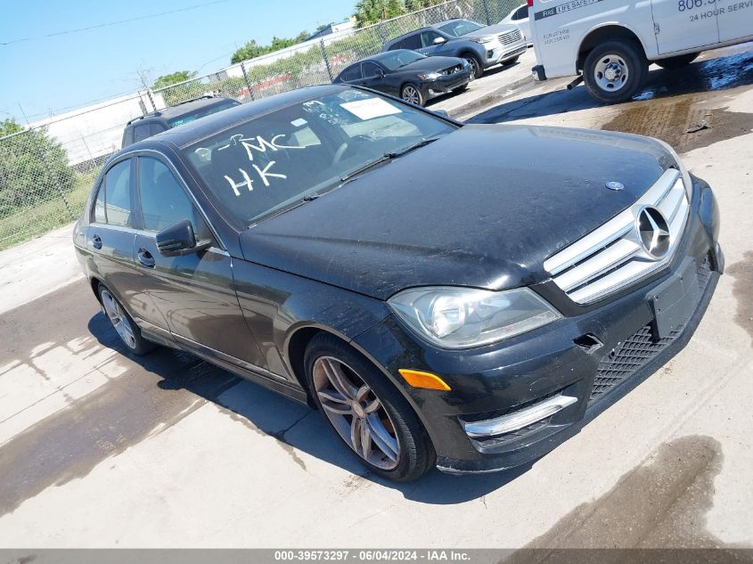 WDDGF4HB4DA809288 | 2013 MERCEDES-BENZ C 250