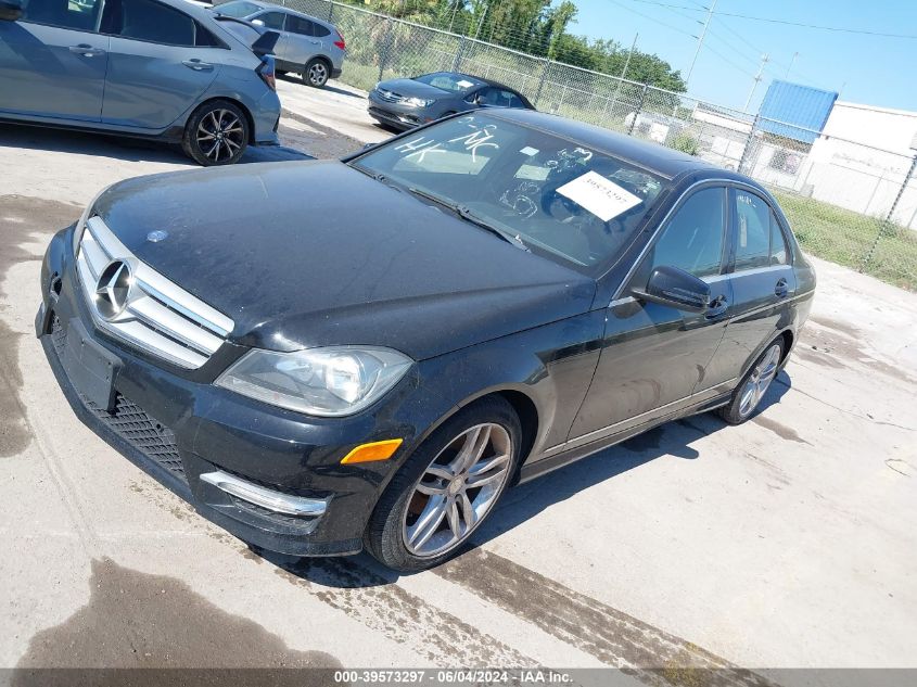 WDDGF4HB4DA809288 | 2013 MERCEDES-BENZ C 250