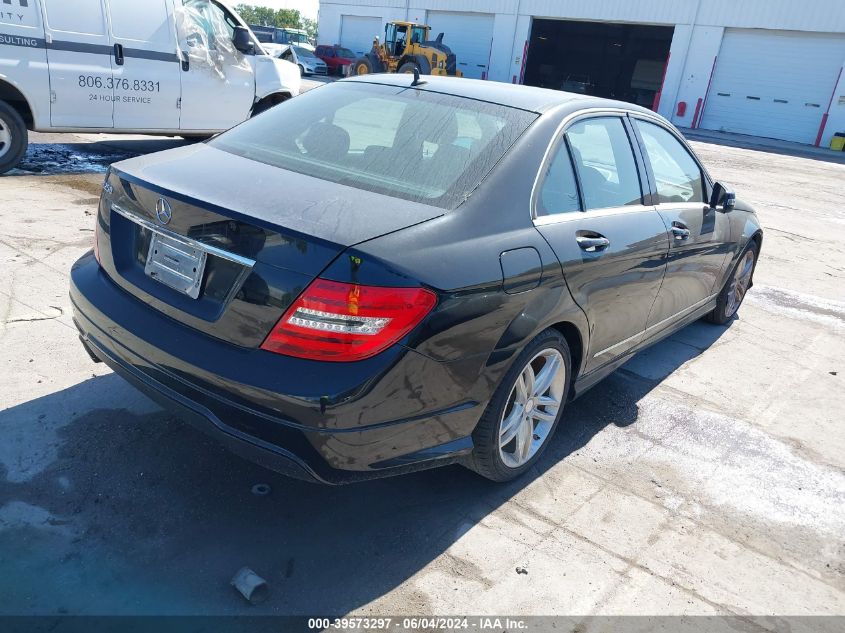 WDDGF4HB4DA809288 | 2013 MERCEDES-BENZ C 250