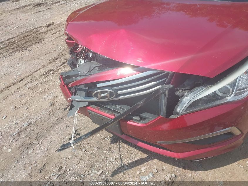 2015 Hyundai Sonata Se VIN: 5NPE24AF5FH236732 Lot: 39573307