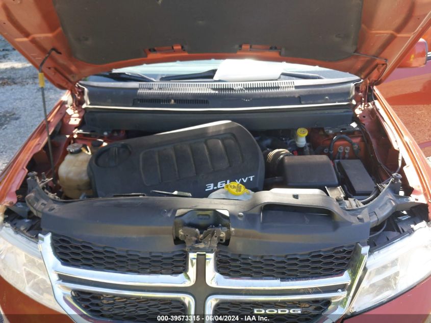 2013 Dodge Journey Sxt VIN: 3C4PDCBG0DT563783 Lot: 39573315