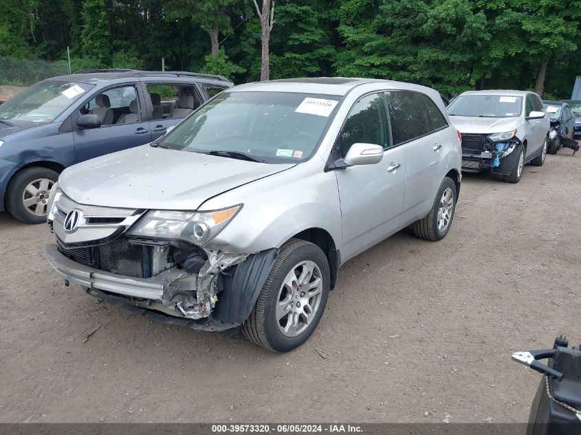 2009 Acura Mdx Technology Package VIN: 2HNYD28609H533724 Lot: 39573320