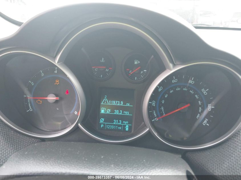 2012 Chevrolet Cruze 1Lt VIN: 1G1PF5SC3C7261497 Lot: 39573357