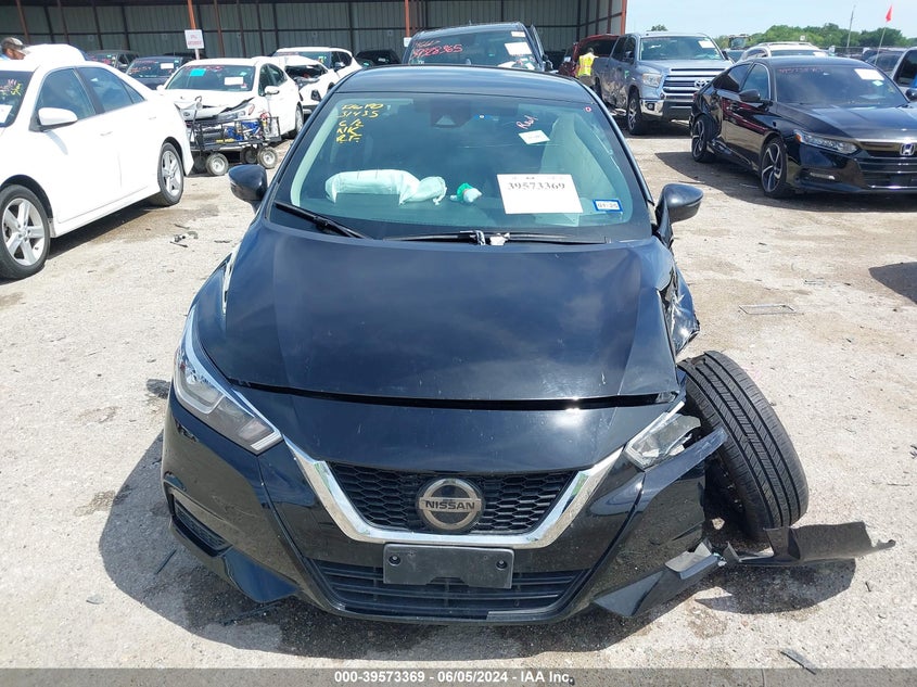 2021 Nissan Versa Sv Xtronic Cvt VIN: 3N1CN8EV0ML869159 Lot: 39573369