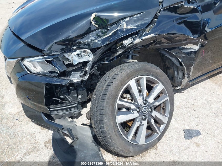 2021 Nissan Versa Sv Xtronic Cvt VIN: 3N1CN8EV0ML869159 Lot: 39573369