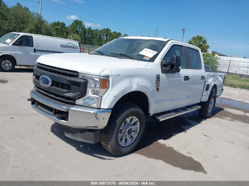 2022 Ford F-350 Xl VIN: 1FT7W3B67NEE59973 Lot: 39573370